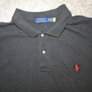 Polo by Ralph Lauren Black Short Sleeve Polo Golf Shirt Mens 2XL